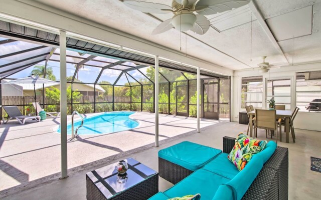 Bright Sebastian Home w/ Pool ~ 7 Mi to Beach!