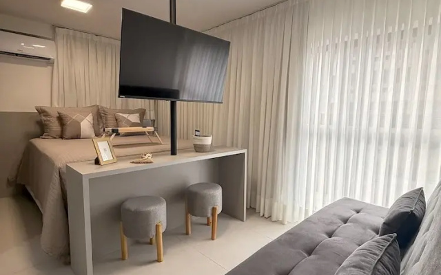 Traveler Flat Cabo Branco Aurea 50m do mar 402