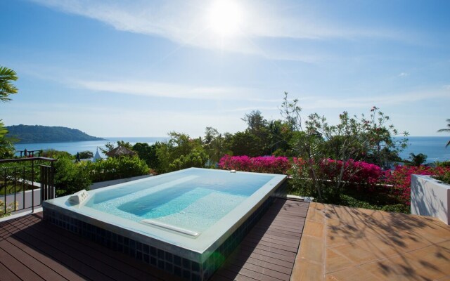 Ocean views Kata gardens penthouse 6C near Kata Noi Beach