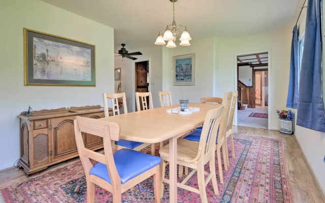 2 Mi to Lighthouse: Waterfront Home w/ Dock!