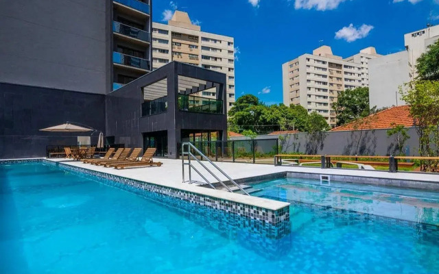 BHomy Vila Olímpia Charmoso e com varanda AL36