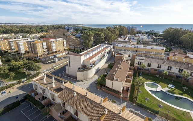 Simplistic Holiday Home in Huelva with Balcony