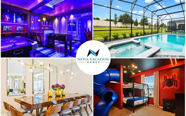 Extraordinary 10br Private Pool Spa Near Disney