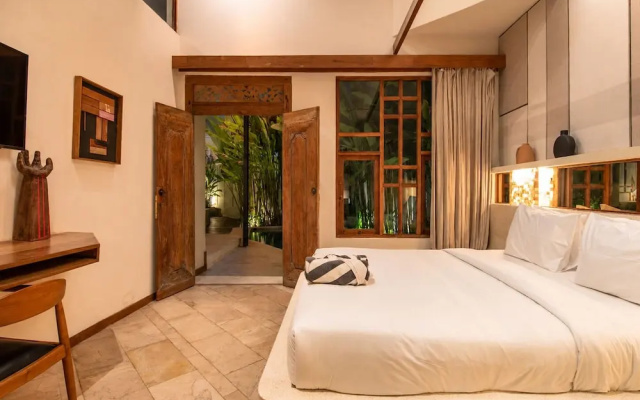 Beautiful 1-br Villa With Pool, 800m Echo Beach – Guest Rooms – Pererenan