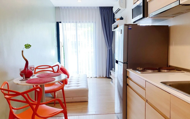 Safari 39sqm 1br Apartment Pool Walk to Naiyang Beach