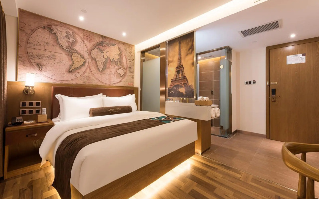 James Joyce Coffetel (Beijing Yizhuang Majuqiao Jingdong Headquarters Jinghai Road Subway Station) – Guest Rooms – Beijing