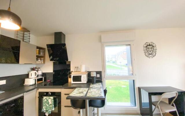 Large modern and cozy apartment in Caen