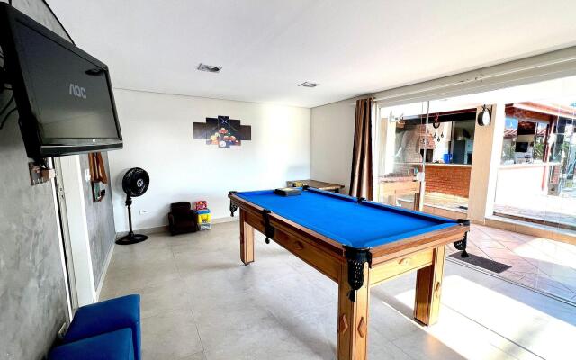 Praia/Piscina com hidro /Pebolim/Sinuca e Wi-Fi