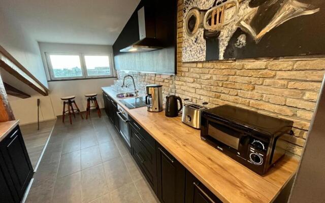 Loft Apartment 122qm Center Sea view Rijeka