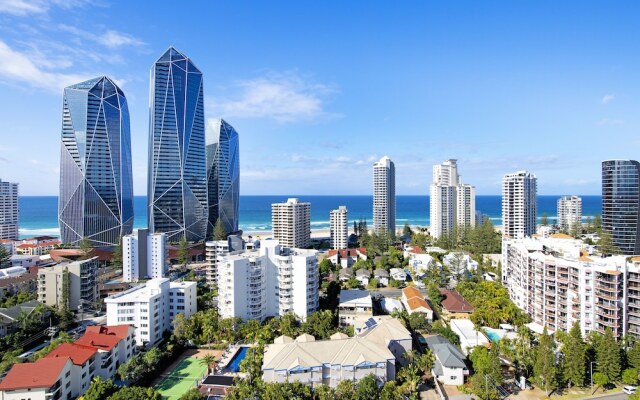 Gold Tower Private Level One Bedroom Apartment