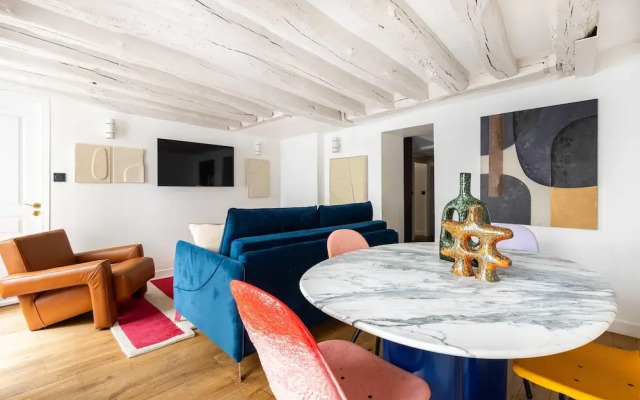Joyful Apartment, 2br/6p Heart of Paris - Louvre