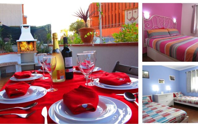 Atico con terraza y Barbacoa, junto linea Metro de BCN