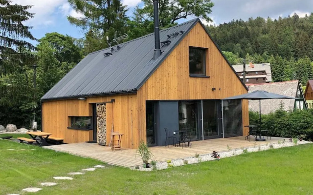 Villa in Bohemia With Barbecue