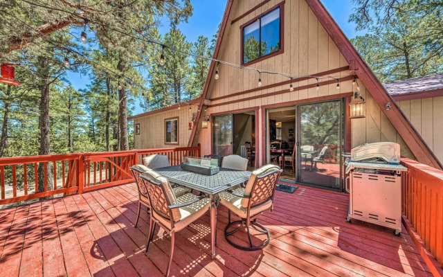 Pet-friendly Ruidoso Cabin w/ Deck & Grill!