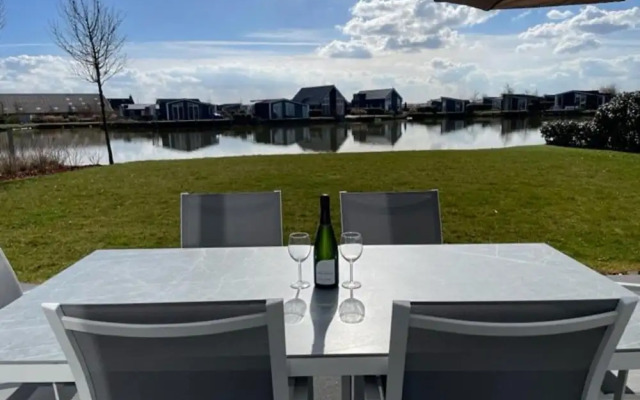 Chalet With air Conditioning, in a Holiday Park