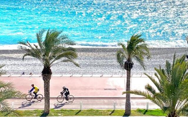 Aparthotel Riviera - Promenade Des Anglais - 1 Bedroom Ac Apartement - Amazing Sea View - Large Terr