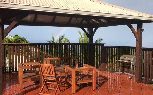 Villa With 3 Bedrooms in Case-pilote, With Wonderful sea View, Private