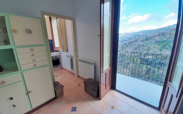 Simplistic Holiday Home in Ficarra With Balcony