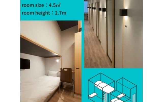 Hotel Atarayo Osaka – Guest Rooms – Osaka
