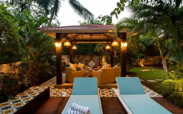 ELIVAAS Dahlia 4BHK Luxury Villa with Private pool, Goa
