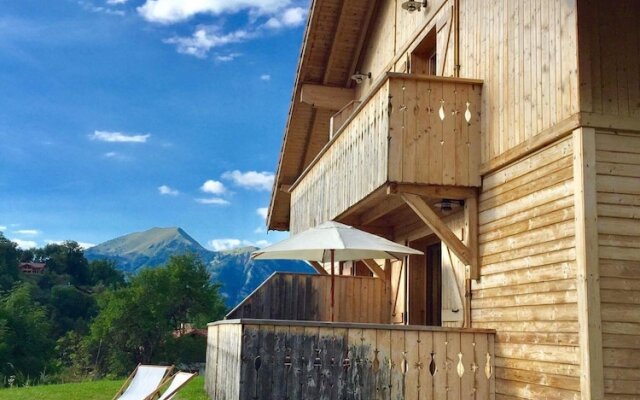 Chalet With 2 Bedrooms in Mont Saxonnex, With Wonderful Mountain View,