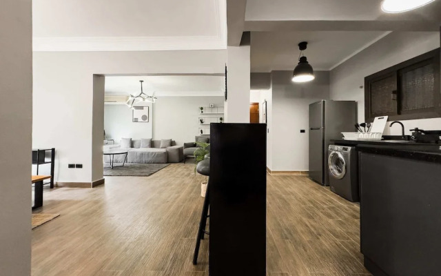 The Gorgeous Graphite 2bdr 5min to CAI Airport