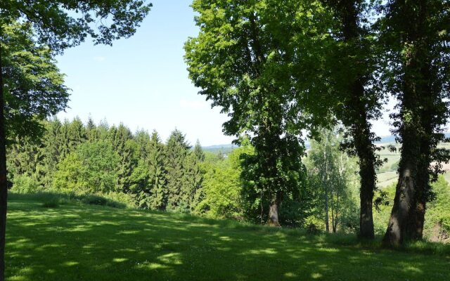 Chalet With Private Tennis Court in Humain