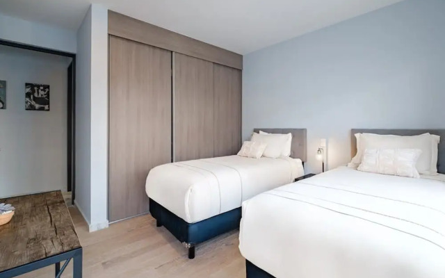 Amazing 2BR Apt in Roma Norte - Yoga Room