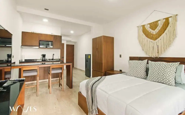 Spacious Loft W/garden View Pool + Jacuzzi GYM