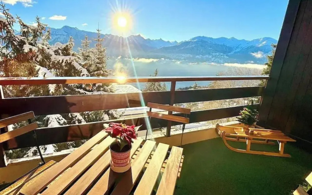 Vue imprenable sur les Alpes