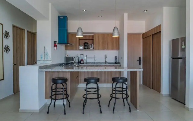 Apartment with pool 3 beds in Acapulco