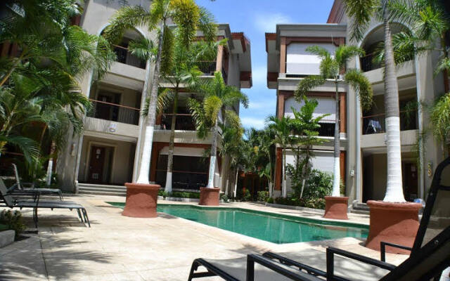Private beach path, pool view- M03
