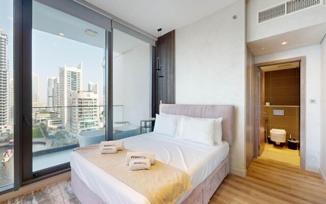 Primestay - LIV 1BR Marina View - Dubai