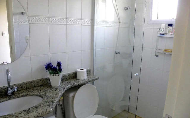 Apto 3 quartos Condominio Costa Atlantica-pé na areia-em Ubatuba,SP