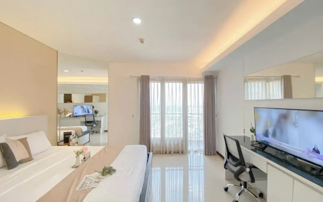 Restful And Cozy Studio Tamansari Semanggi Apartment