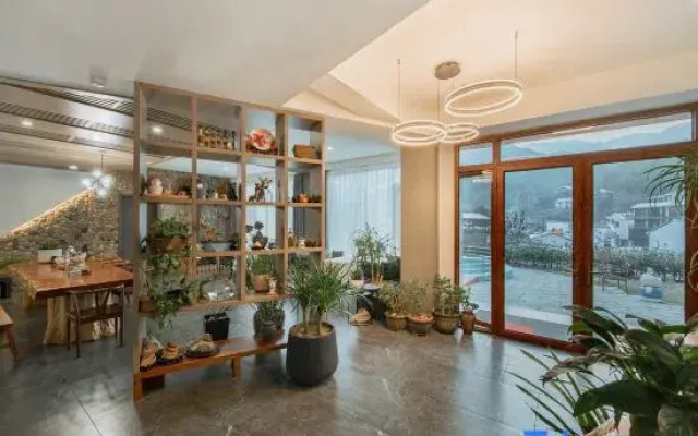 Yunshang Grassland·Shanshengyishe·180° Mountain View Wild Luxury Private Soup