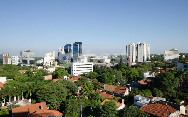 Apartamento de cabaña rústica con cama King 1D009