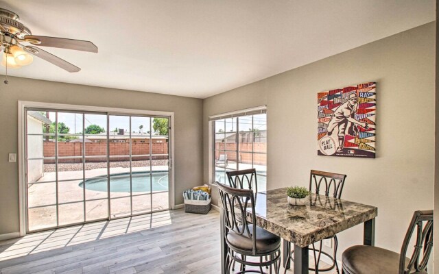 Stylish & Central Mesa Home With Private Pool!