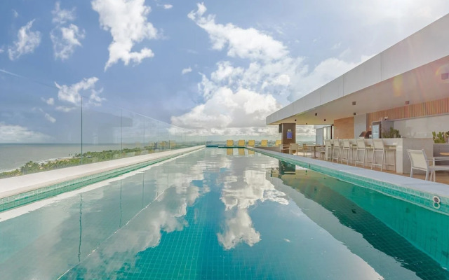 SM01 Moderno Apartamento a 350m do Mar