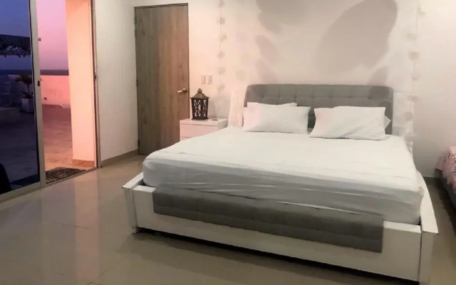 6mb-1 Mansion In Cartagena On The Beach With Air Conditioning And Wifi - Cottages_and_Houses in Cartagena - Photo 4