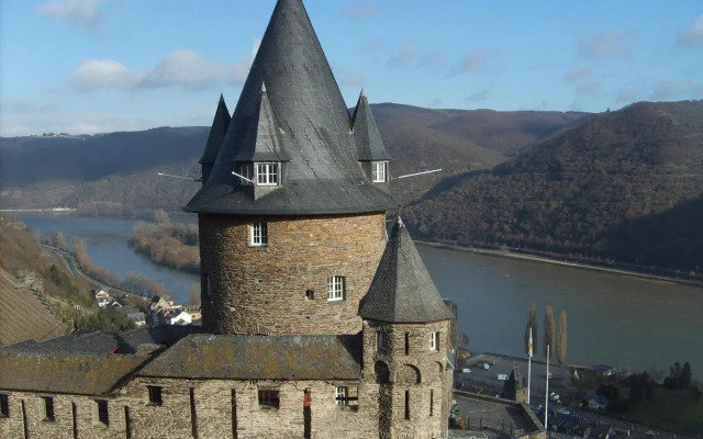 Schau-Rhein#2 - on Top of Bacharach, Rhineview