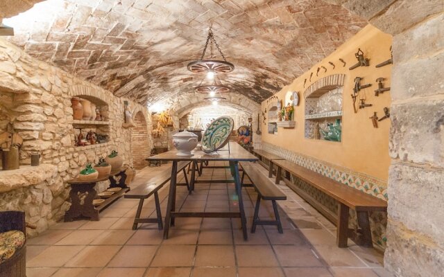 Lovely Holiday Home in Santa Oliva Spain With Garden