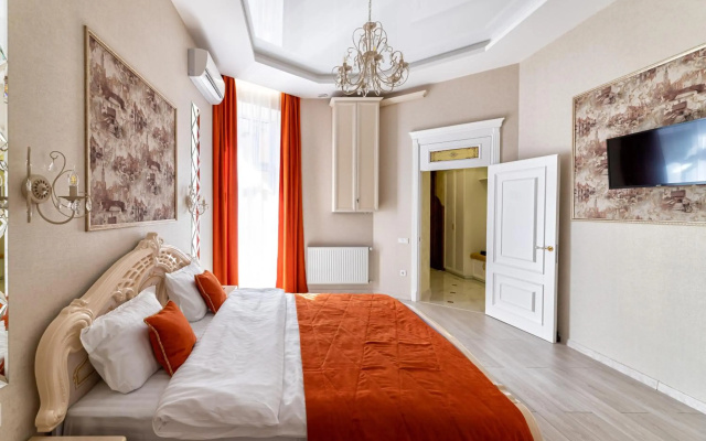 2 bedroom apartment Tykha street city center with parking place