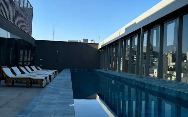 Studio na avenida 9 de julho