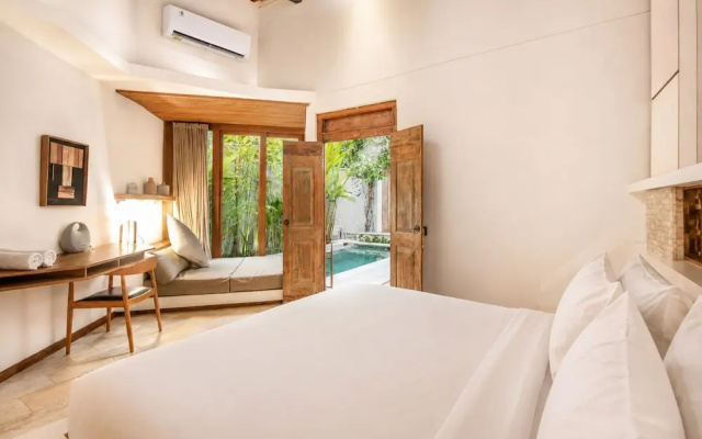 Exquisite 1-br Villa With Pool, 4 Mins to Echo Bea – Guest Rooms – Pererenan