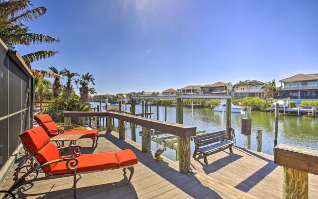 tropical apollo beach house w/ heated pool & dock!