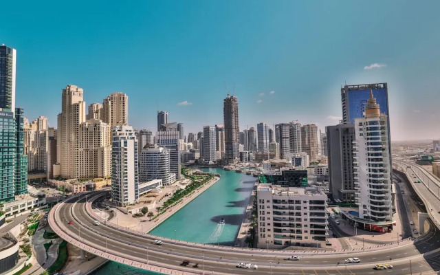 Marina Views Cosy Two Bed JBR by Belvilla