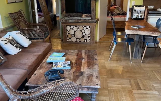 Glückliche Kuh-Villa