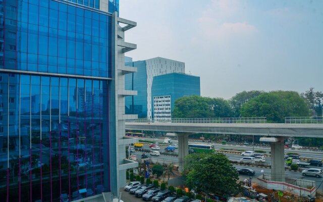 Cozy Studio With City View Signature Park Grande Apartment