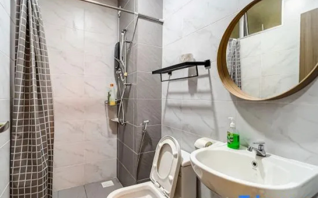 Cozy Spacious Home w/ 2 BR @ SKS Habitat Larkin JB – Bathroom – Johor Bahru